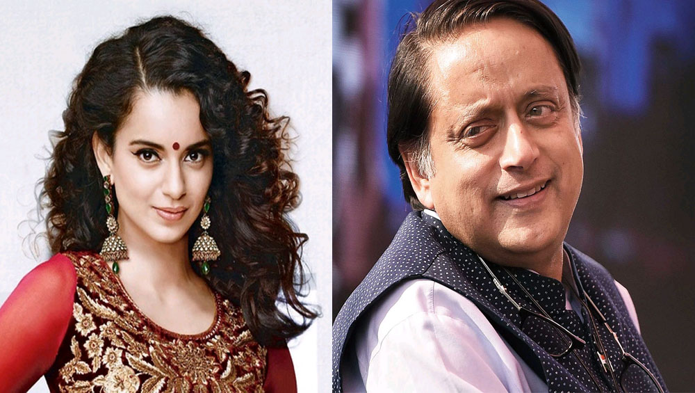 Don’t value romantic sex;  Kangana tells Tharoor that he does not need your salary