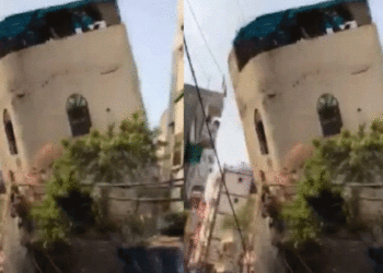 Building collapses in Bhajanpura area