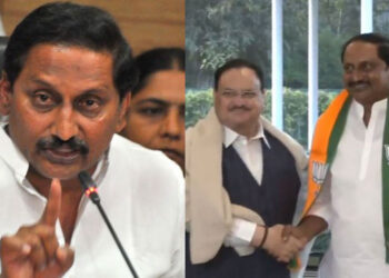 Andhra CM Kiran Reddy