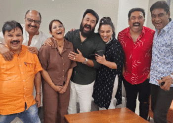 Mohanlal and Team amma