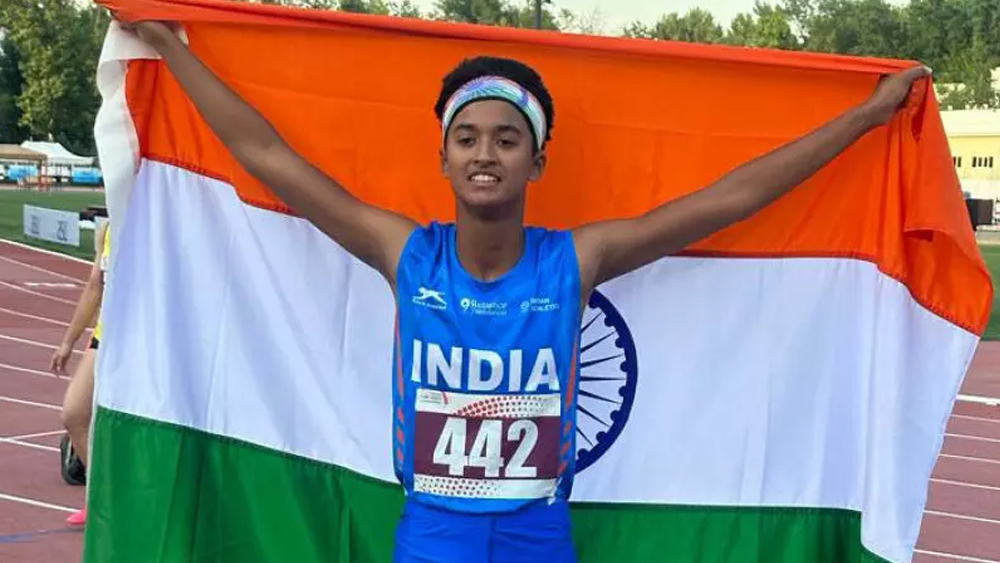 A great start! India won a medal in the Asian Under-20 Athletics ...