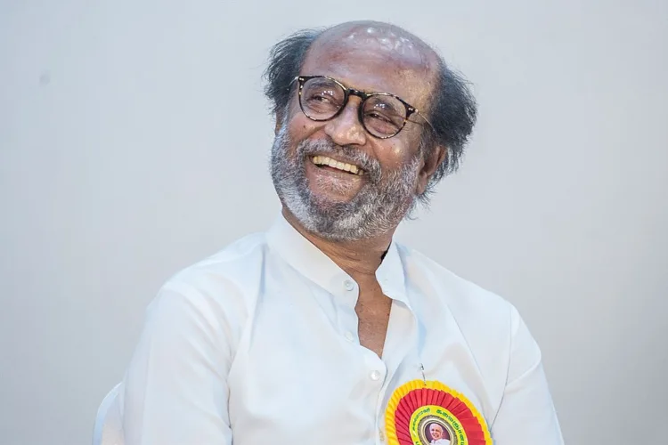 Rajinikanth Felicitates Writer Kalaignanam