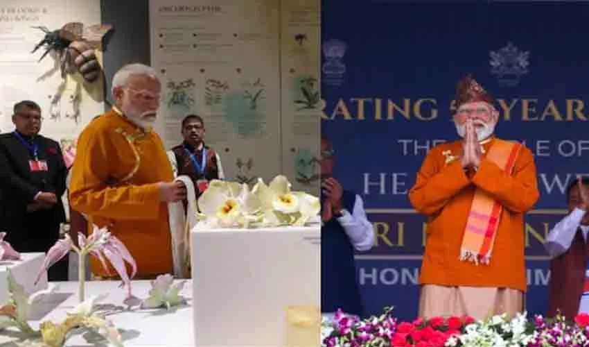 ‘കിഴക്കിന്റെ സ്വര്‍ഗ്ഗം’; സിക്കിമിന്റെ സുവര്‍ണ്ണ ജൂബിലി ആഘോഷങ്ങളില്‍ പങ്കുചേര്‍ന്ന് പ്രധാനമന്ത്രി