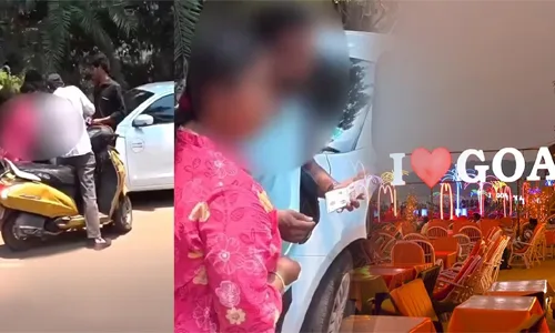 “മാഡം, നിങ്ങൾ പേടിക്കണ്ട”: ഗോവയിൽ തട്ടിപ്പുസംഘത്തെ തുരത്തി മലയാളി ദമ്പതികളെ രക്ഷിച്ച് യുവാവ്; വീഡിയോ വൈറൽ