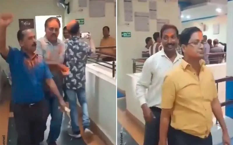 ഭയത്തിൽ നിന്ന് മുക്തി; ‘ജയ് ശ്രീറാം’ വിളികളുമായി സർക്കാർ ജീവനക്കാർ; അഴിമതി ഫയലുകൾ......
