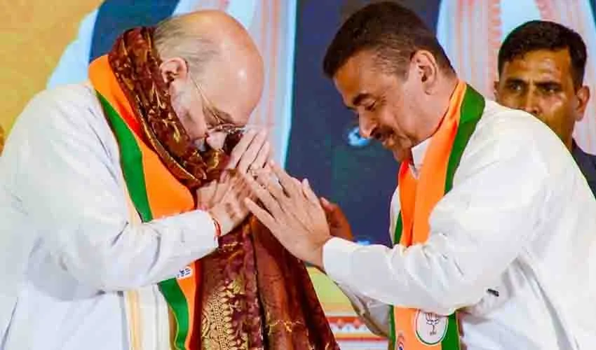 പശ്ചിമ ബംഗാളില്‍ സുവേന്ദു അധികാരി യുഗം; ബിജെപി നിയമസഭാ കക്ഷി യോഗത്തില്‍ അദ്ദേഹത്തെ......
