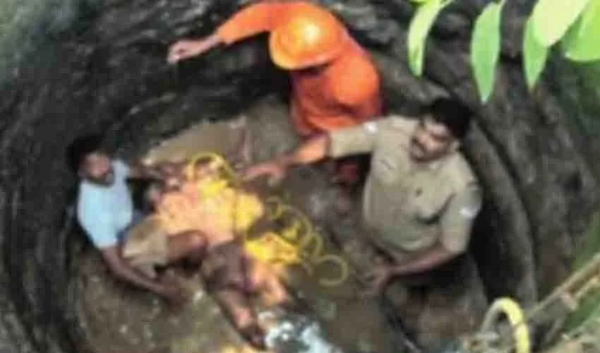 പുലാമന്തോളില്‍ കിണറ്റില്‍ വീണ തൊഴിലാളിക്ക് രക്ഷകരായി അഗ്‌നിശമന സേന; ഇരുപതടി താഴ്ചയില്‍ നിന്ന്......