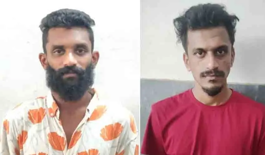 അപ്പാര്‍ട്ട്മെന്റില്‍ മോഷണം: തബലയും വിലകൂടിയ ചെരിപ്പുമായി കടന്ന യുവാക്കള്‍ കുടുങ്ങി; പ്രതികള്‍ റിമാന്‍ഡില്‍